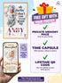 Baby Birth Stats Poster – Personalized Quote Wall Art